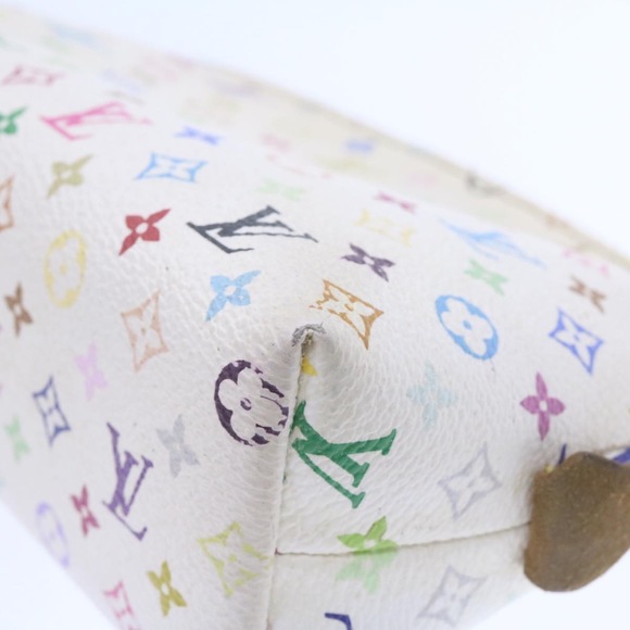 LOUIS VUITTON Monogram Multicolor Pochette Cosmetic Pouch M47354 LV Auth yk1189 - Picture 9 of 16